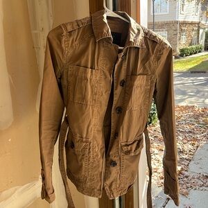 Martin & OSA military jacket with belt